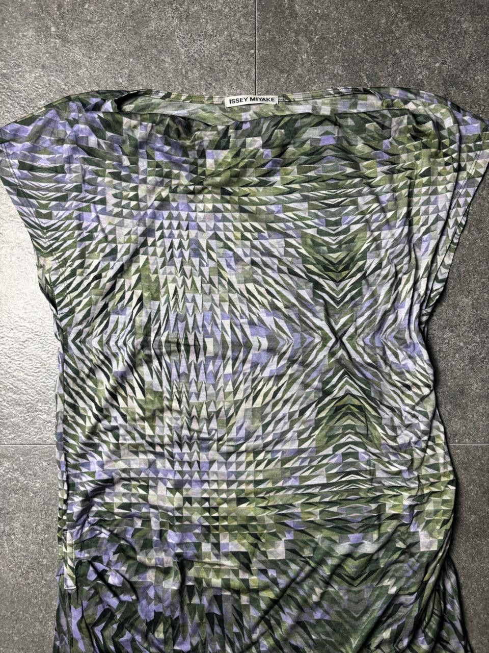 Issey Miyake 2000s Issey Miyake Argyle Pattern Tops Size ONE SIZE - 2 Thumbnail