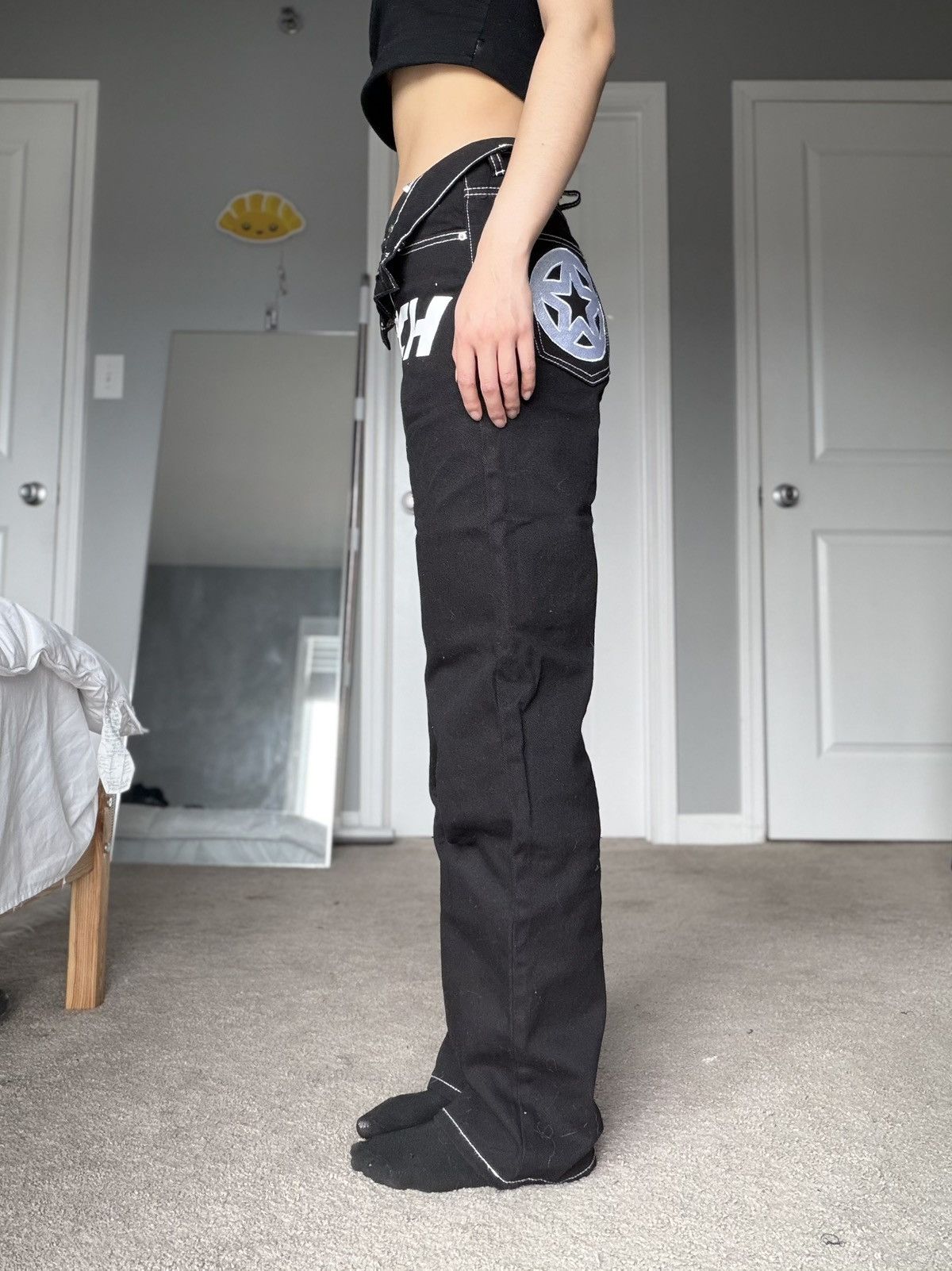 Other Stitch BIGAZCROTCHPRINT* Jeans Size US 26 / EU 42 - 8 Thumbnail