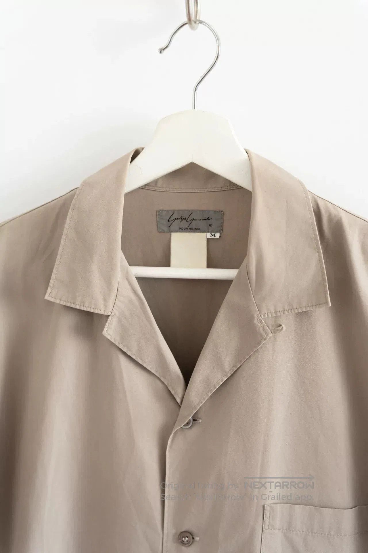 Yohji Yamamoto Yohji Yamamoto 80s Cuban Collar Shirt. Size US M / EU 48-50 / 2 - 3 Thumbnail