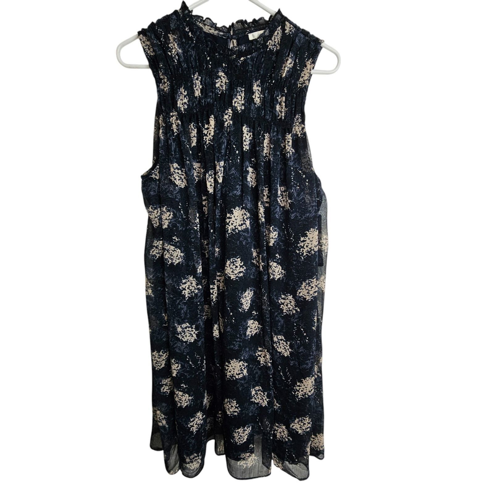 Joie Joie Women Dress Baltic Print Romantic Feminine Sleeveless L Size L / US 10 / IT 46 - 1 Thumbnail