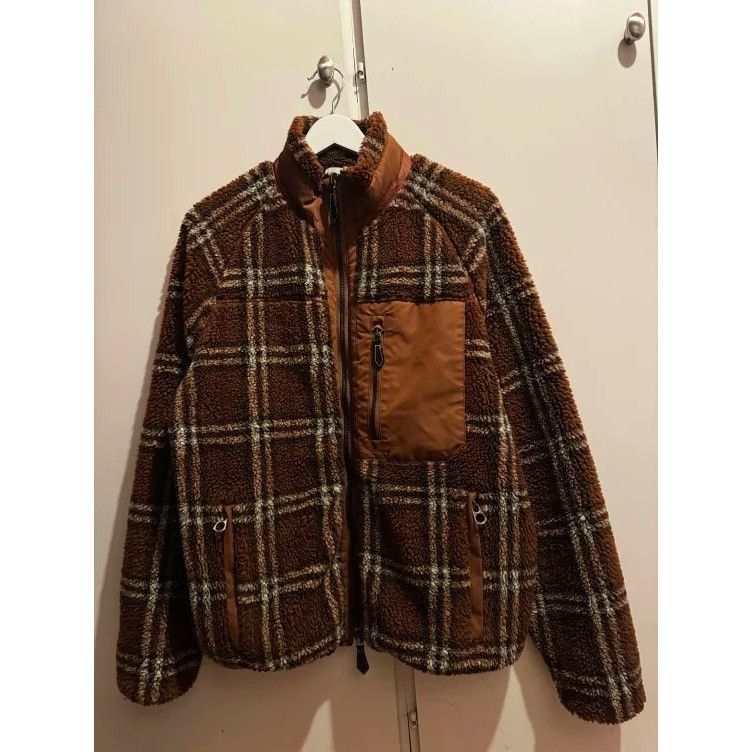 Burberry Burberry Check Panel Fleece Jacket Size US S / EU 44-46 / 1 - 2 Thumbnail