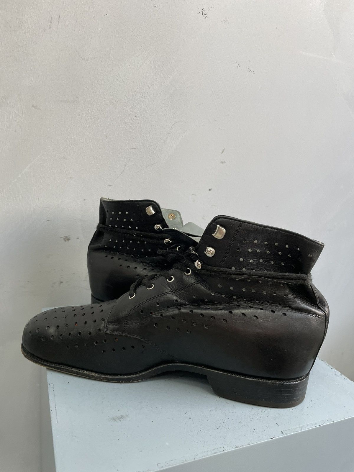 Western Rise Rare military avant garde Guidi style combat leather boots Size US 10 / EU 43 - 7 Thumbnail