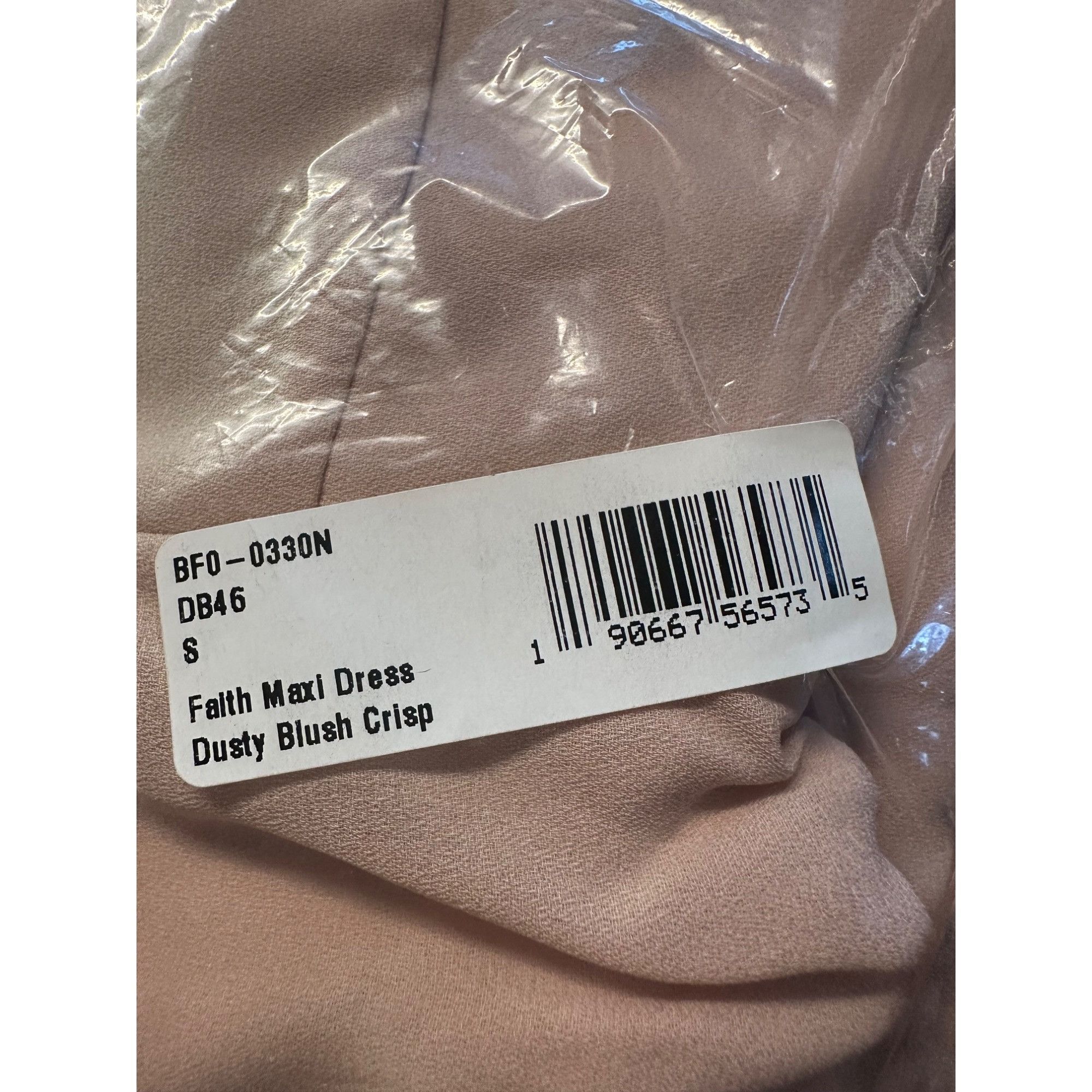 Show Me Your MuMu Faith Maxi Dress Dusty Rose Chiffon Bridesmaid Gown Show Me Size S / US 4 / IT 40 - 4 Thumbnail