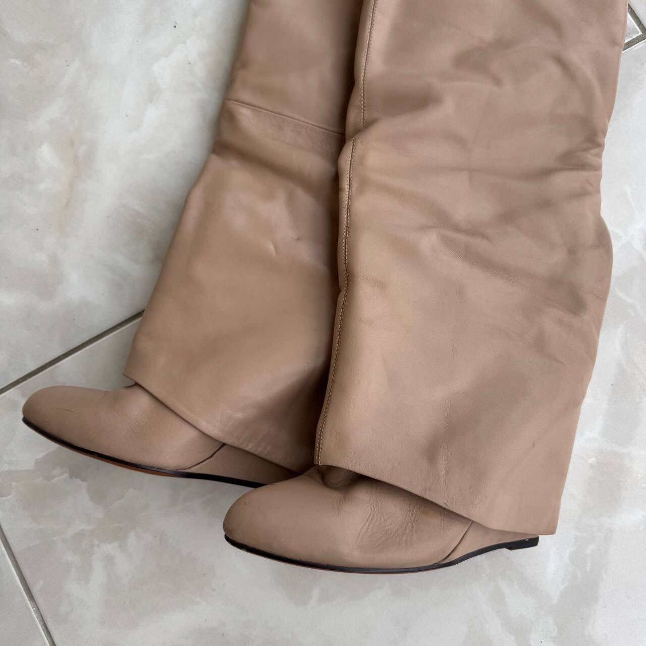 Givenchy Givenchy Shark Leather Boots RRP $2500 Size US 10 / IT 40 - 21 Thumbnail