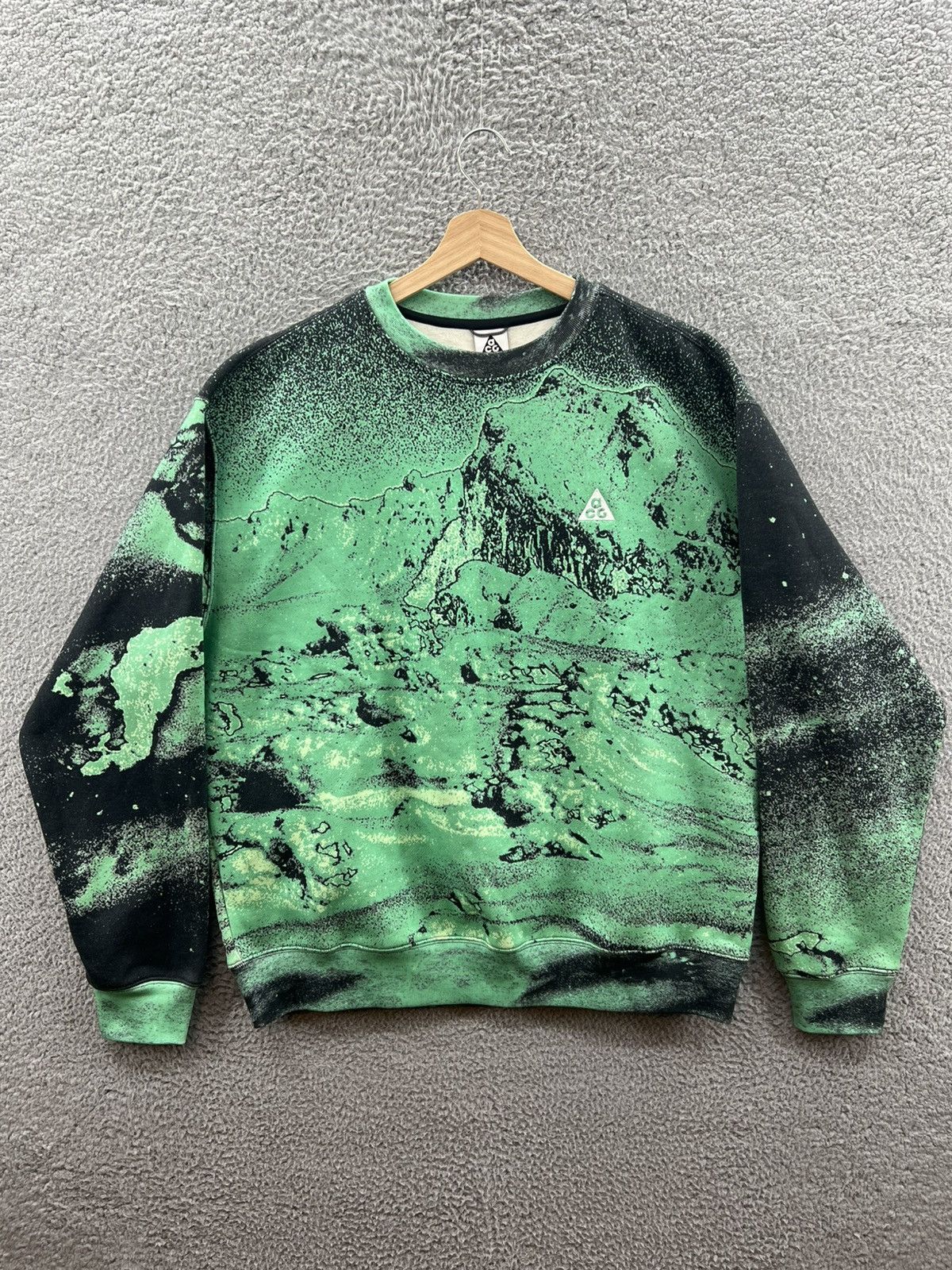 Nike ACG Therma-Fit All Over Print Fleece Crew DQ5791-369