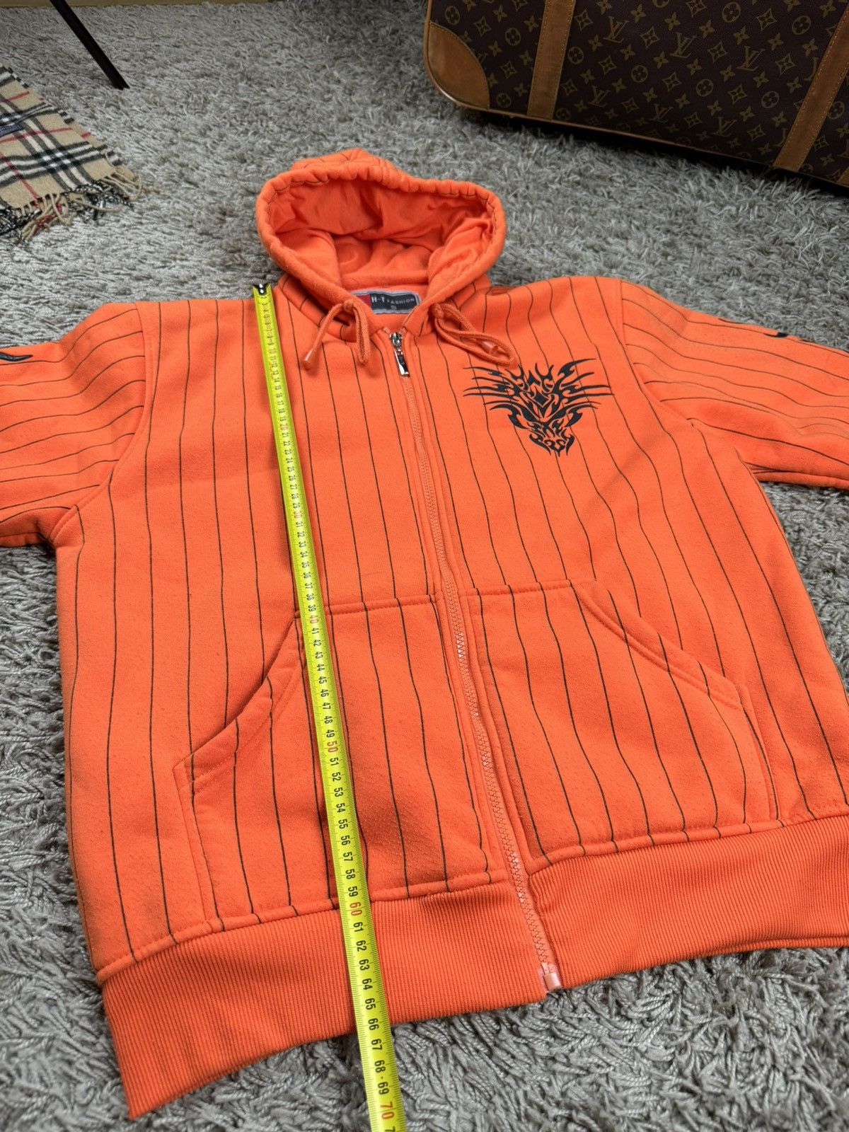 Tribal Streetwear Zip Hoodie Tribal y2k original hiphop casual skate item Size US M / EU 48-50 / 2 - 5 Thumbnail