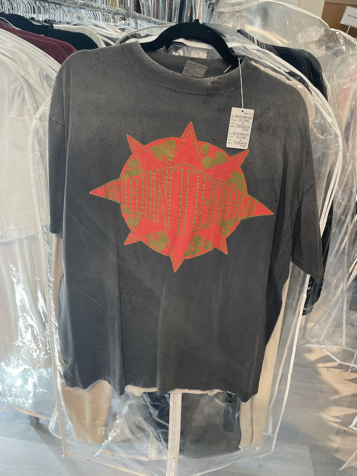 DENIM TEARS × Saint Michael Saint Michael x Denim Tears Star T-Shirt Black M Size US M / EU 48-50 / 2 - 1 Thumbnail