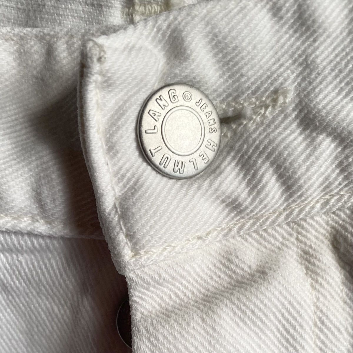 Helmut Lang Helmut Lang Archive Vintage White Denim Classic Cut Size US 32 / EU 48 - 5 Thumbnail