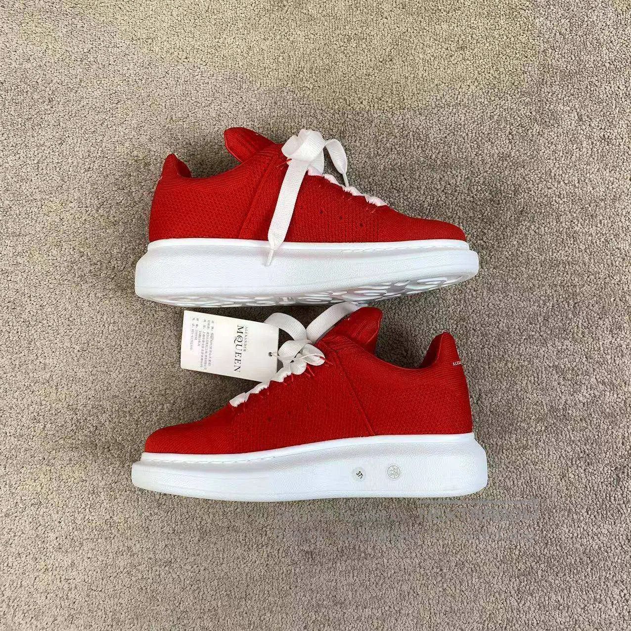 Alexander McQueen Alexander Mcqueen Red and white platform white shoes| Size US 7 / IT 37 - 5 Thumbnail