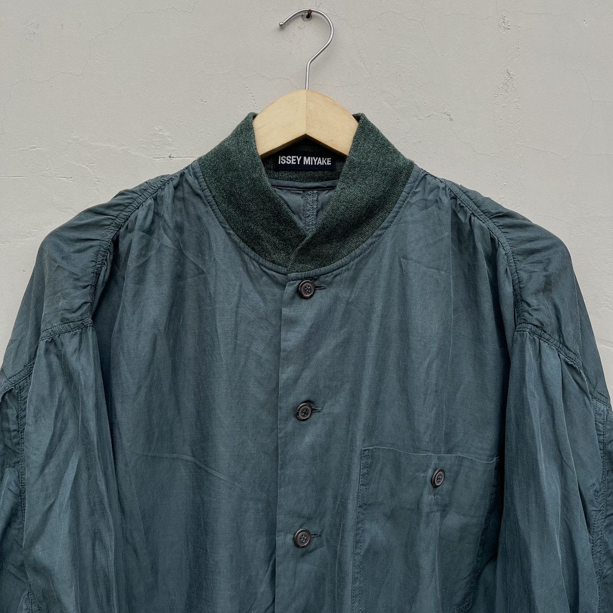 Issey Miyake × Japanese Brand Vintage Issey Miyake Shirt Size US M / EU 48-50 / 2 - 2 Thumbnail