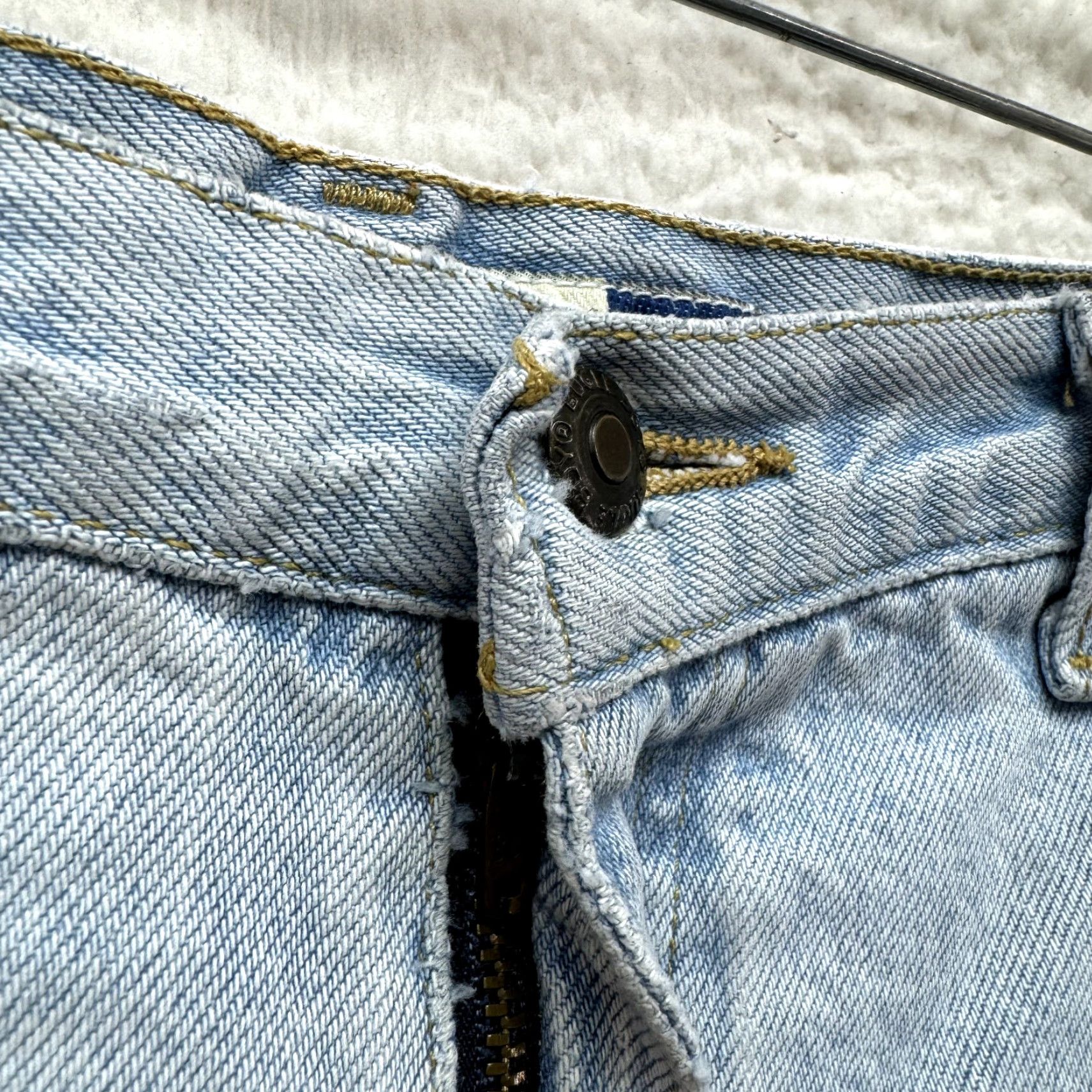 Bugle Boy VINTAGE Bugle Boy Jeans 34X30 Mens Relaxed Straight Leg Light Wash Skater Grunge Size US 34 / EU 50 - 4 Thumbnail