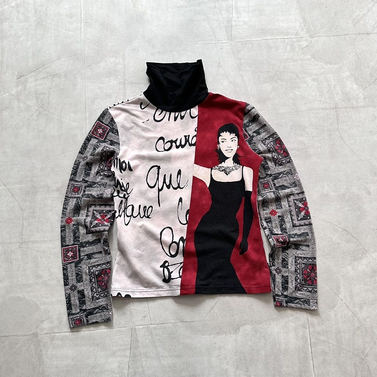 Hysteric Glamour Cute Girl Long Sleeve T Shirt Custo Barcelona Cop Copine Size M / US 6-8 / IT 42-44 - 1 Thumbnail