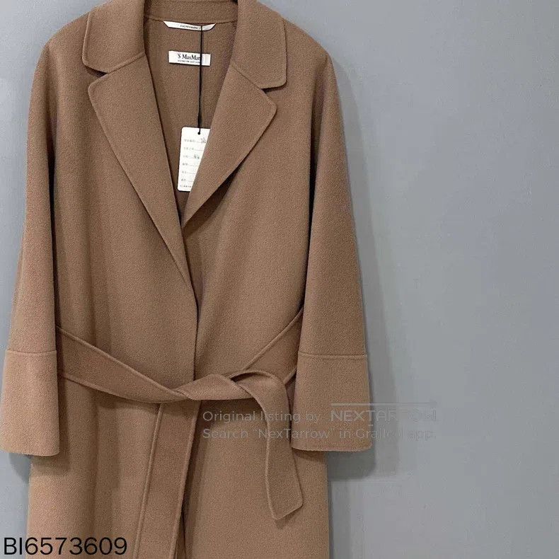Max Mara Max Mara Pure Wool Camel Coat Size M / US 6-8 / IT 42-44 - 2 Thumbnail