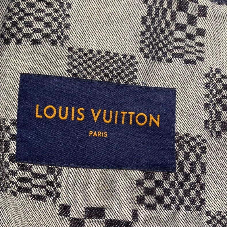 Louis Vuitton LOUIS VUITTON Checkerboard denim jacket Size US XL / EU 56 / 4 - 6 Thumbnail