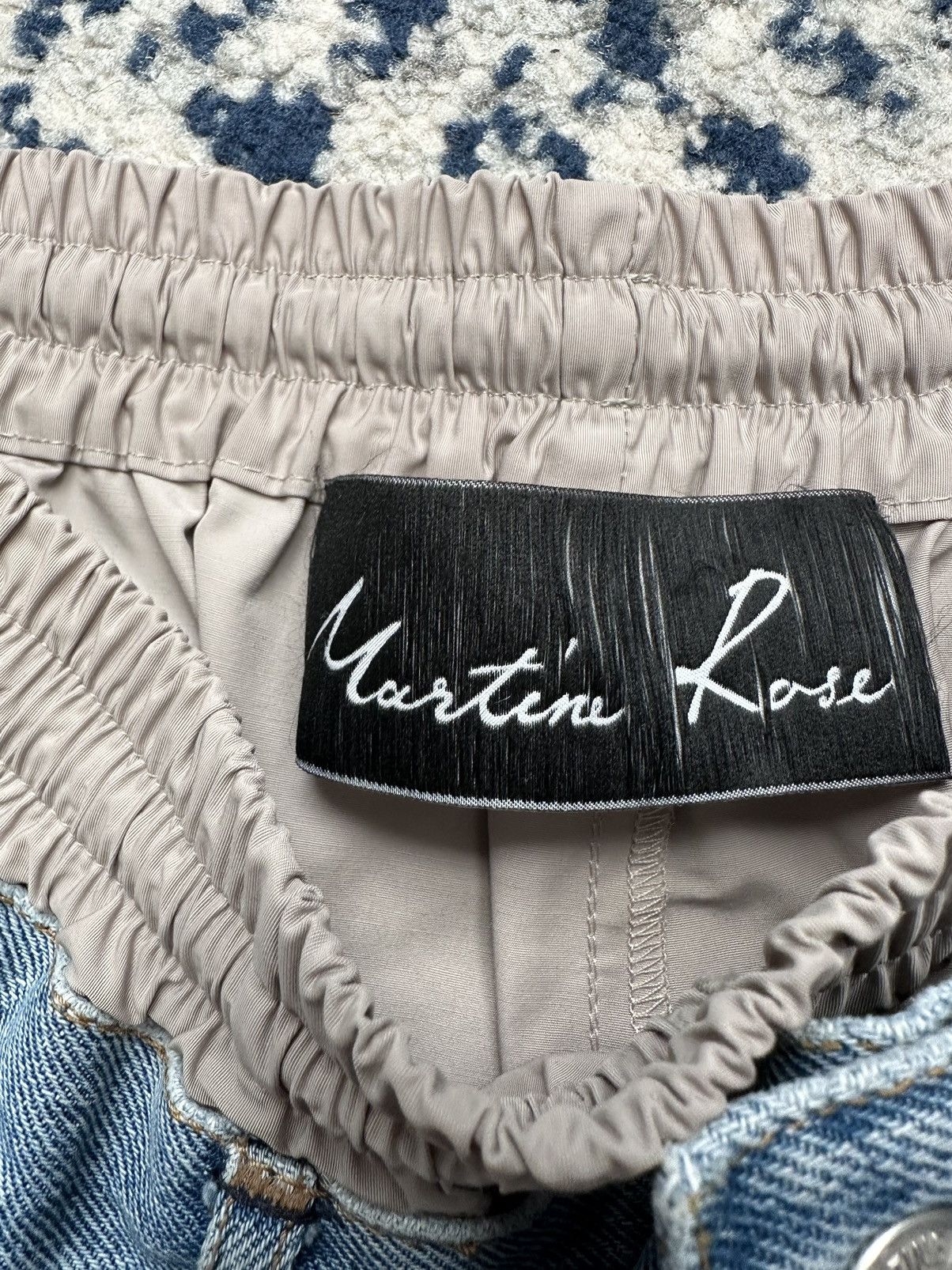 Martine Rose SS19 Martine Rose Hybrid Denim Track Pant Size US 34 / EU 50 - 3 Thumbnail