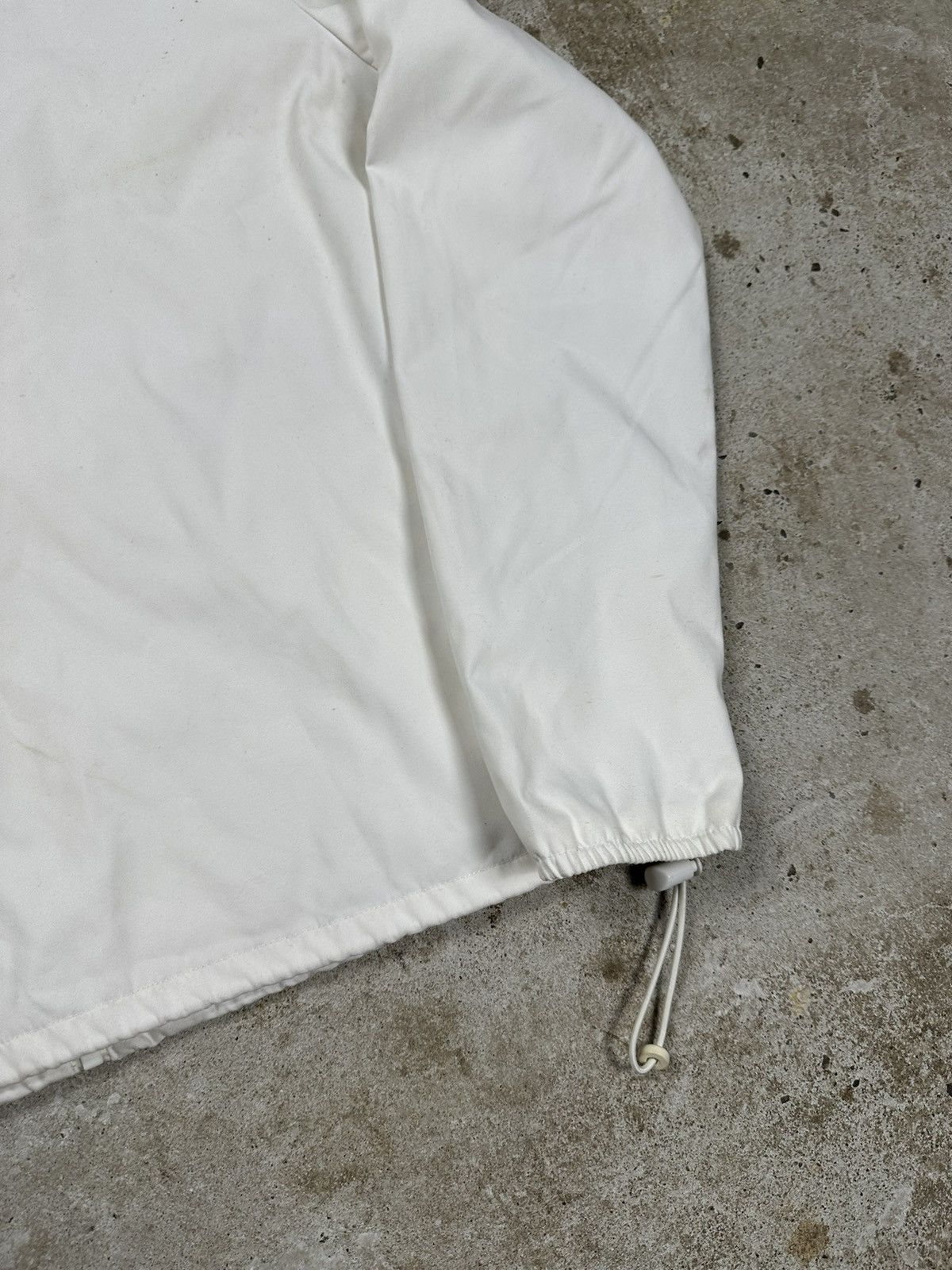 Nike × Vintage Vintage y2k Nike White Track Jacket Swoosh Size US S / EU 44-46 / 1 - 14 Thumbnail