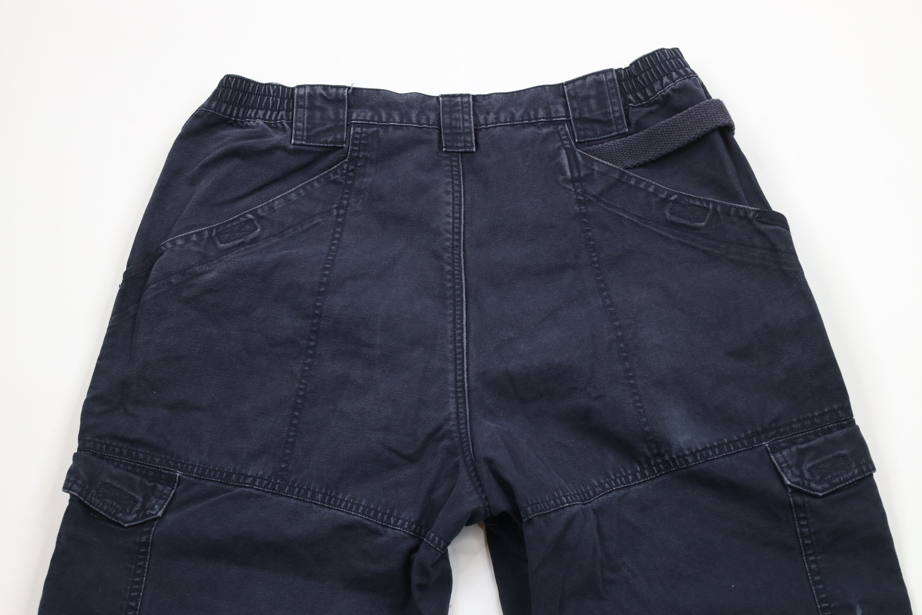 Vintage 5.11 Tactical Series Canvas Double Knit Cargo Pants Blue Size US 36 / EU 52 - 12 Thumbnail