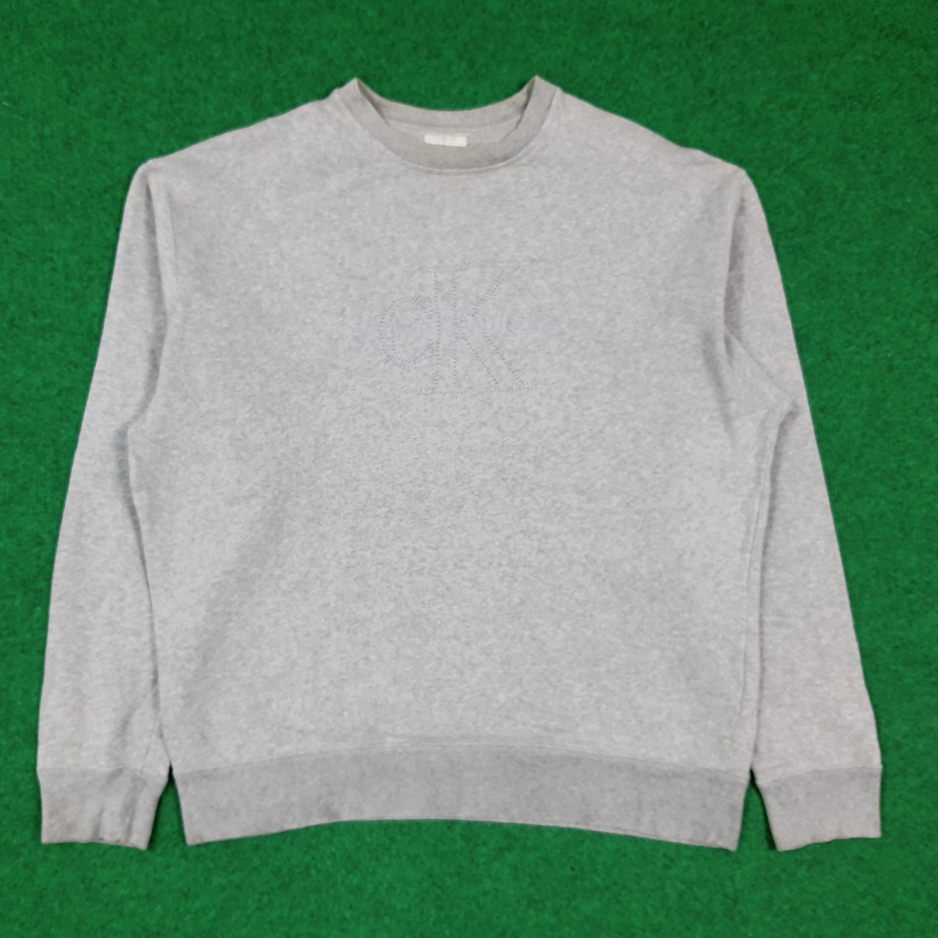 Calvin Klein Vintage Calvin Klein Sweatshirt Embroidery Logo C287N34 Size US M / EU 48-50 / 2 - 1 Thumbnail