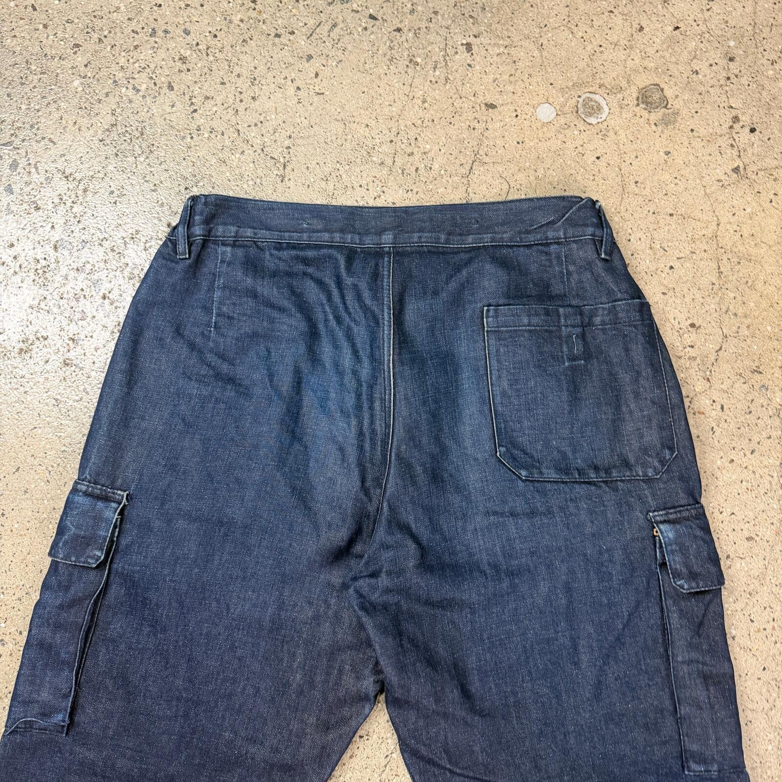 Junya Watanabe Junya Watanabe 2003 Denim Bondage Cargo Pants Size US 34 / EU 50 - 7 Thumbnail