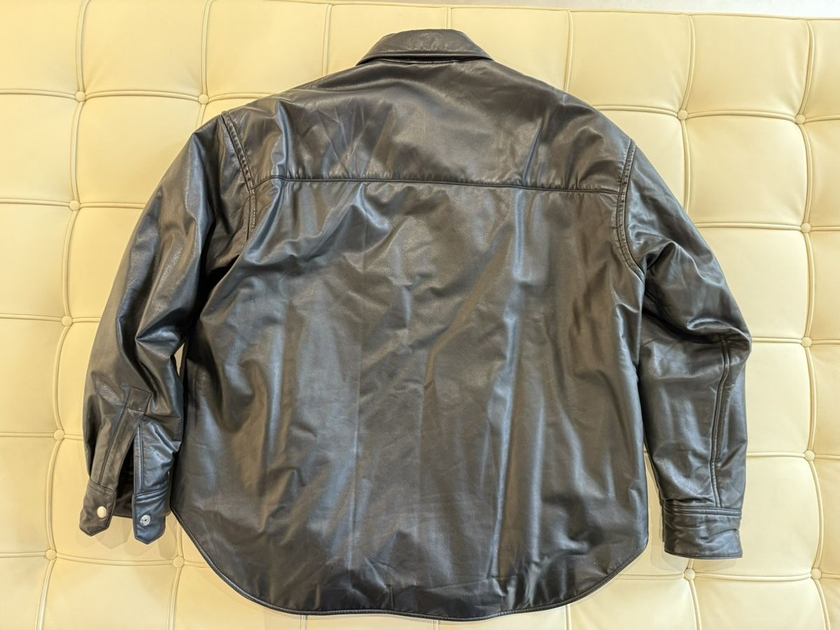 John Elliott John elliott leather scout overshirt Size US L / EU 52-54 / 3 - 4 Thumbnail
