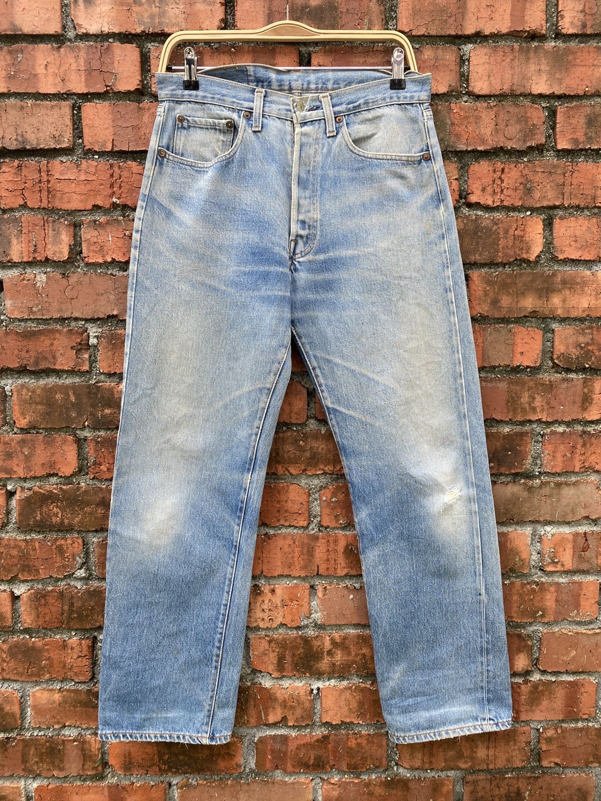 Levi's Vintage Clothing W31x29.5 Vintage levi's 501 redline made in USA Size US 31 - 5 Thumbnail
