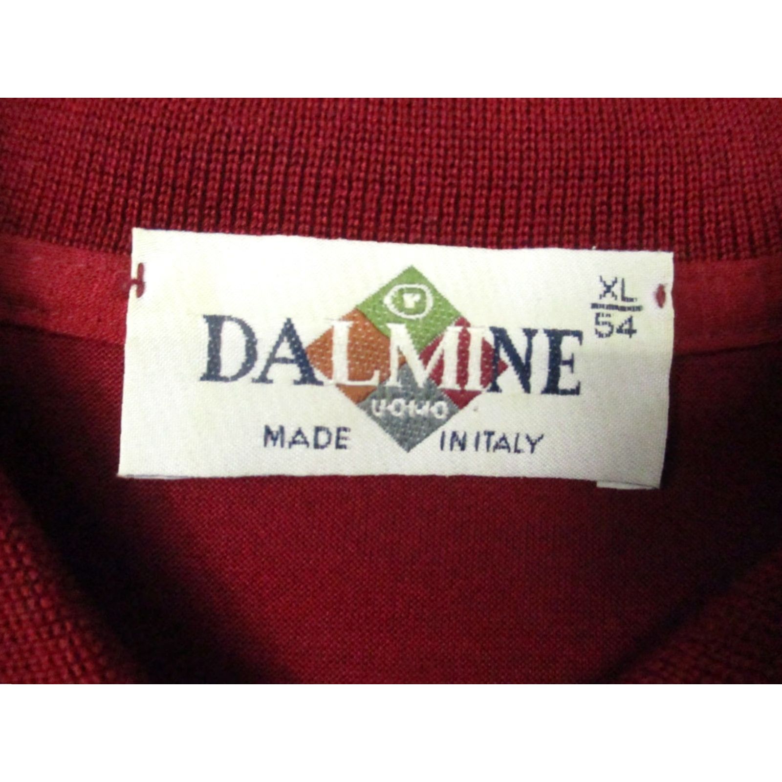 Vintage Dalmine Uomo Polo Shirt Lightweight Mens XL Italy Burgandy Size US XL / EU 56 / 4 - 2 Thumbnail