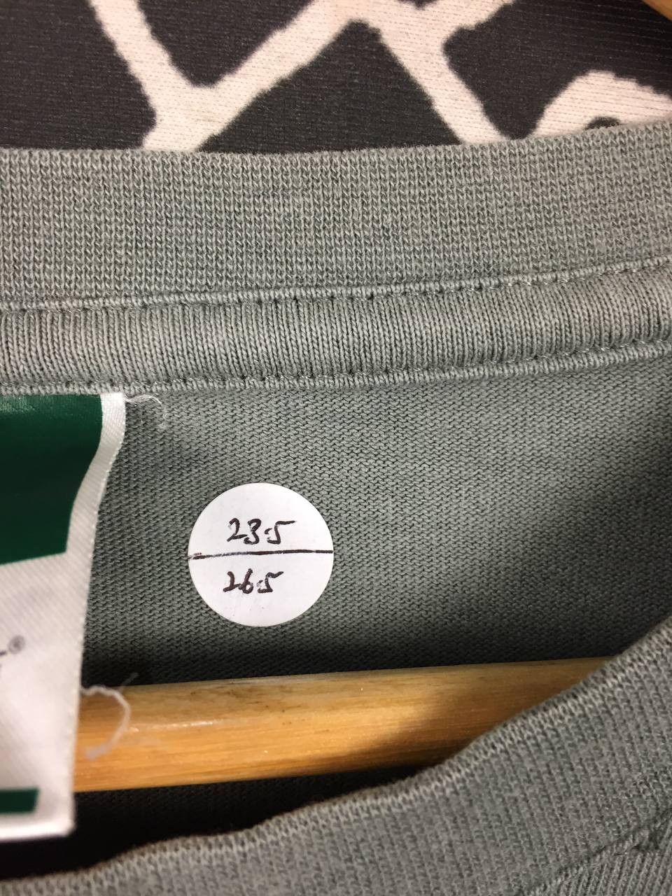BASE CONTROL Base Control Japan Sage Green Usual Wear Pocket Tee Size US L / EU 52-54 / 3 - 20 Thumbnail