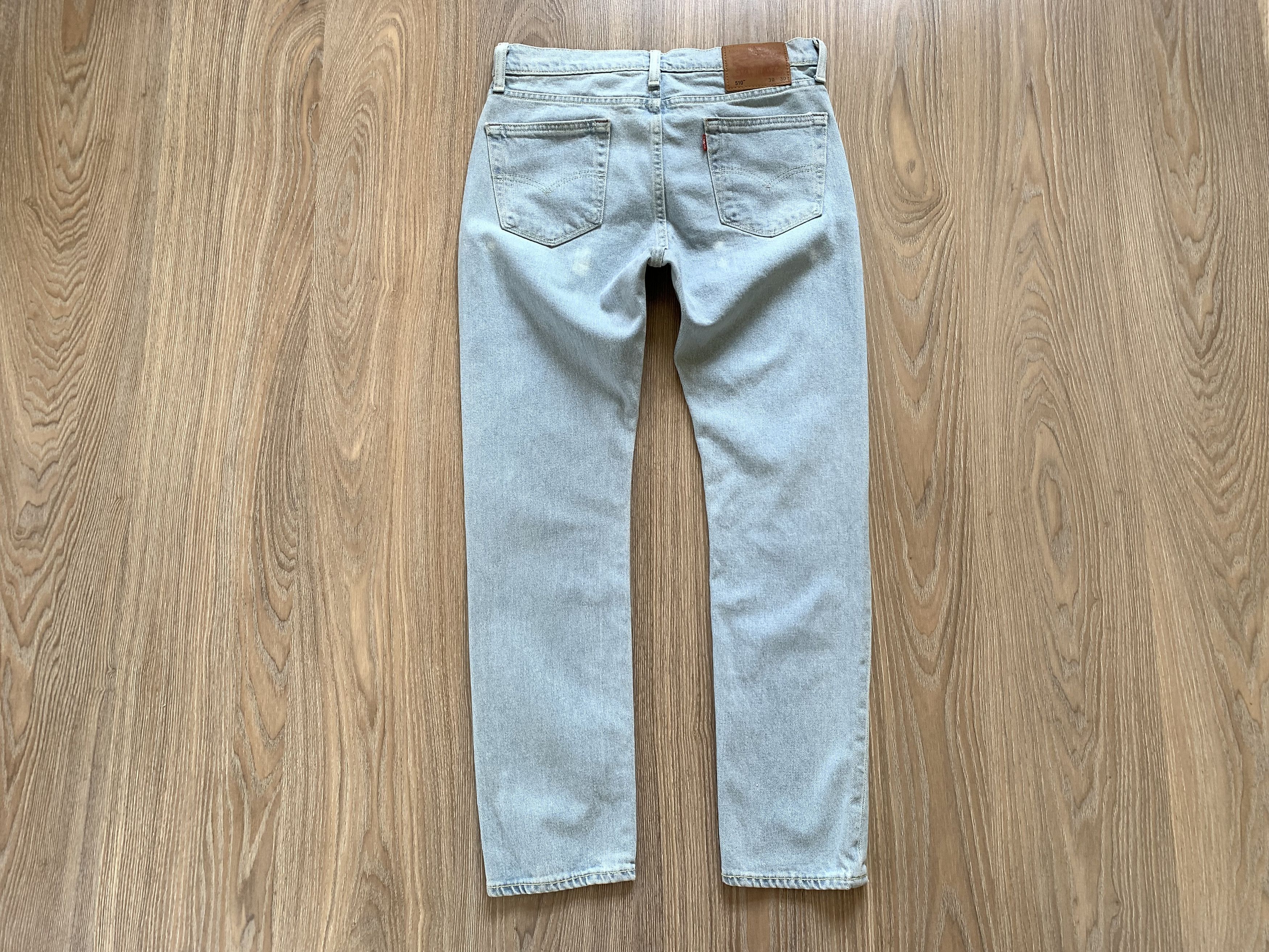 Levi's × Vintage Levis 510 Vintage Light Blue Denim Jeans Size US 30 / EU 46 - 3 Thumbnail