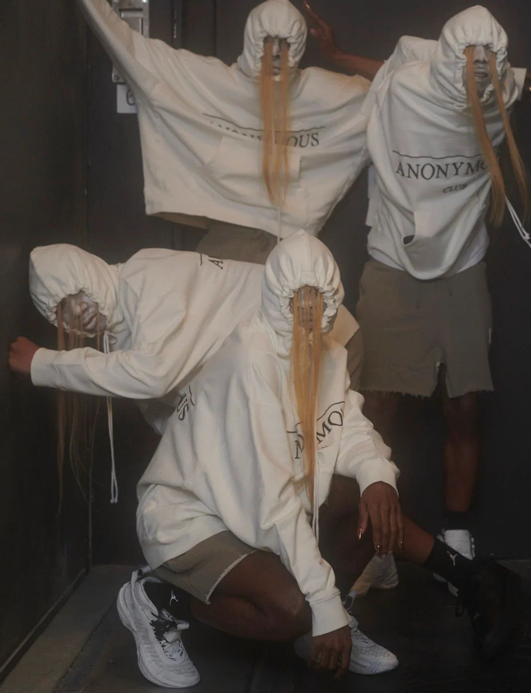 Anonymous Club Anonymous Club Hood By Air Friends & Family White Hoodie Size US XL / EU 56 / 4 - 7 Thumbnail