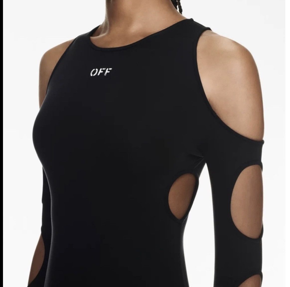 Off-White Off-White Mini Dress size 10 Size L / US 10 / IT 46 - 2 Thumbnail