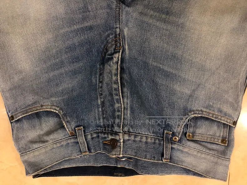 Saint Laurent Paris Saint Laurent Paris Classic Extinct Single Knee Cut-Out Wa Size US 30 / EU 46 - 5 Thumbnail