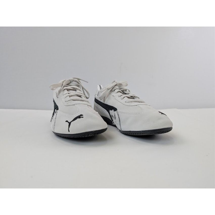 Balenciaga × Puma o1rshd1 Q:2 / Speedcat Destroyed Low Top Sneaker in White Size US 11 / EU 44 - 5 Thumbnail