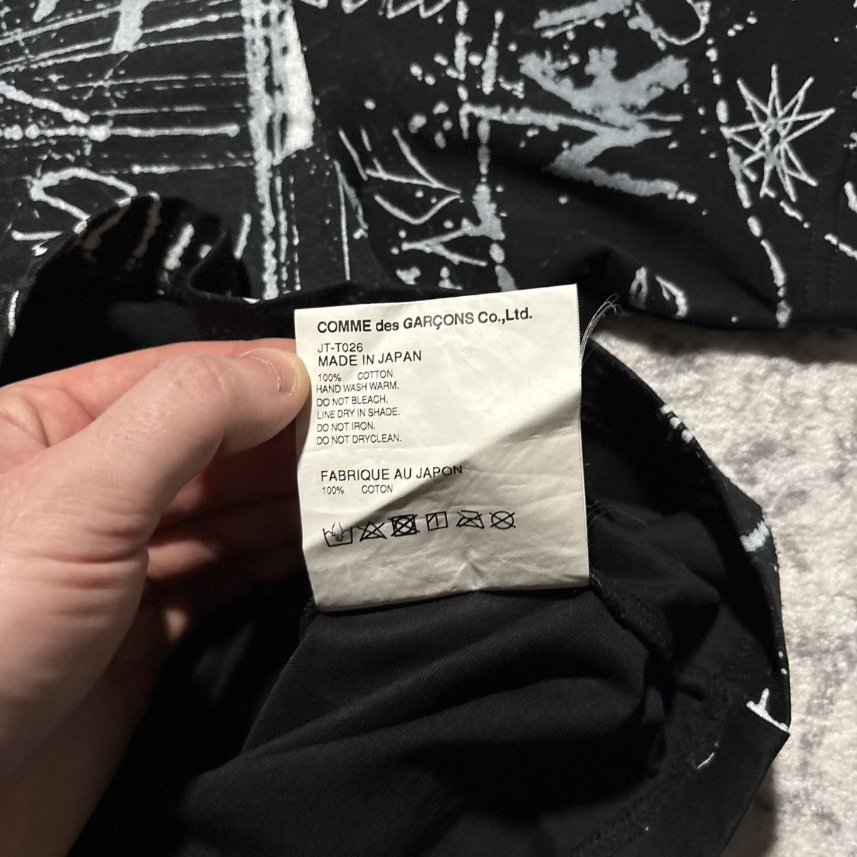 Junya Watanabe Junya Watanabe AD2017 Grafitti Drawing T-Shirt | Size S Size US S / EU 44-46 / 1 - 10 Thumbnail