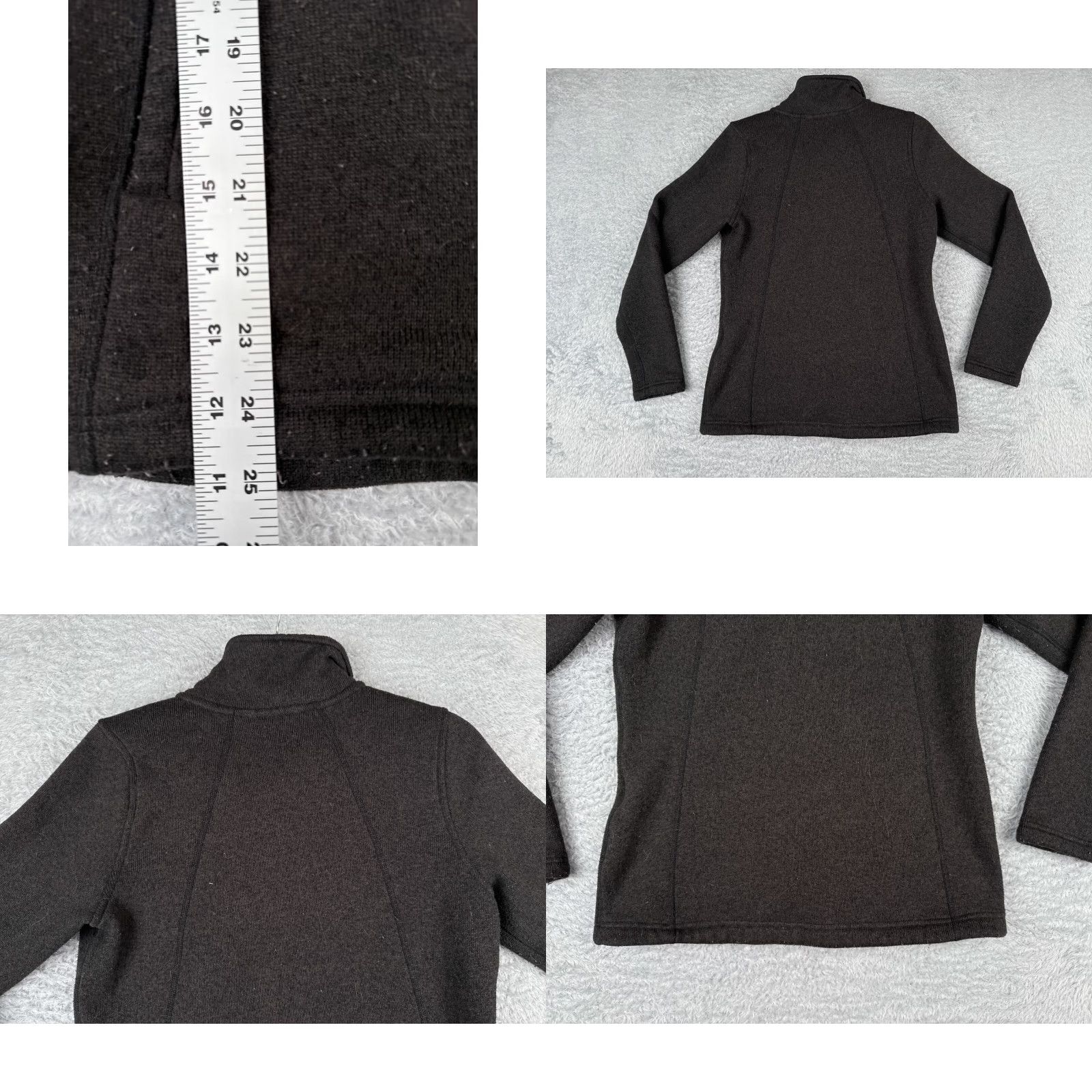 The North Face The North Face Jacket Women Medium Gray Knit Shell Sherpa Lined Polyester Mock Size M / US 6-8 / IT 42-44 - 10 Thumbnail