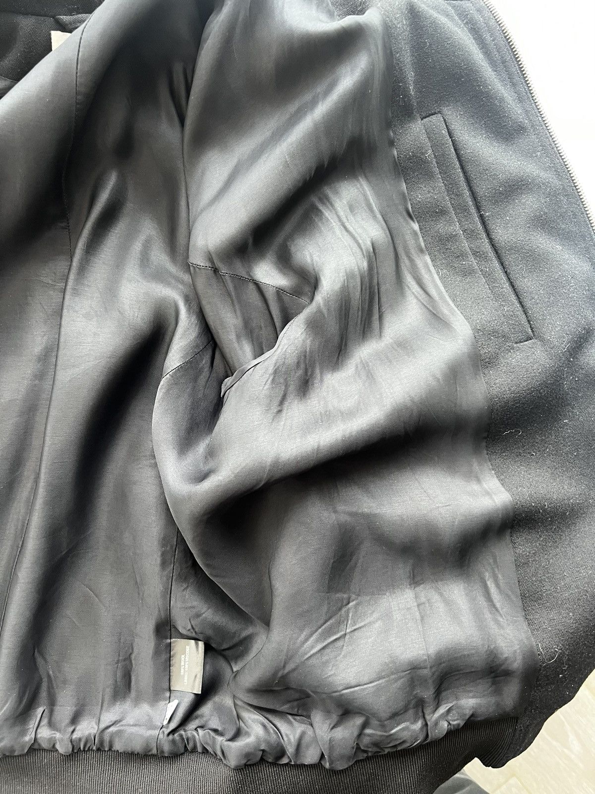 JW Anderson JW Anderson Funnel Neck Black Wool Bomber Size US L / EU 52-54 / 3 - 10 Thumbnail