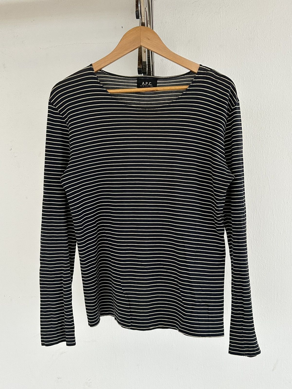 A.P.C. A.P.C Vintage Stripes Long Sleeve Size M / US 6-8 / IT 42-44 - 1 Thumbnail
