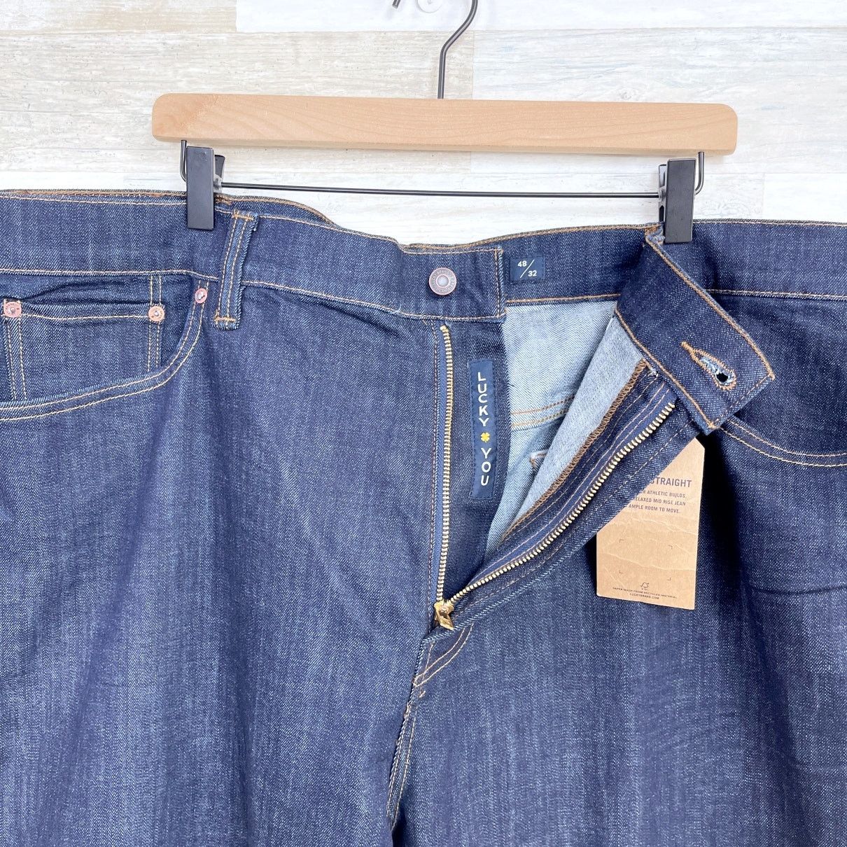 Lucky Brand Lucky Brand 181 Relaxed Jeans Dark Mens 48 Size US 44 / EU 60 - 4 Thumbnail