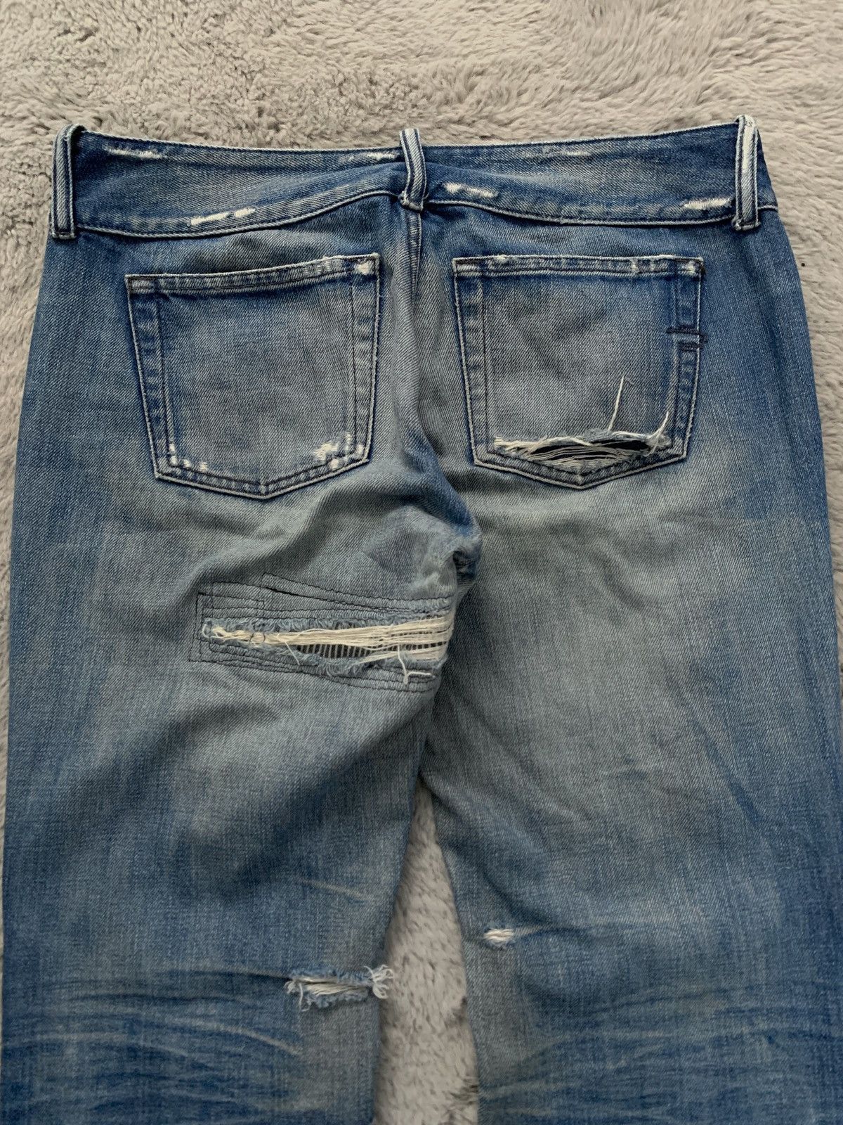 Diesel 90s Vintage Diesel Flared Denim Bootcut Distressed Grunge Size US 32 / EU 48 - 11 Thumbnail