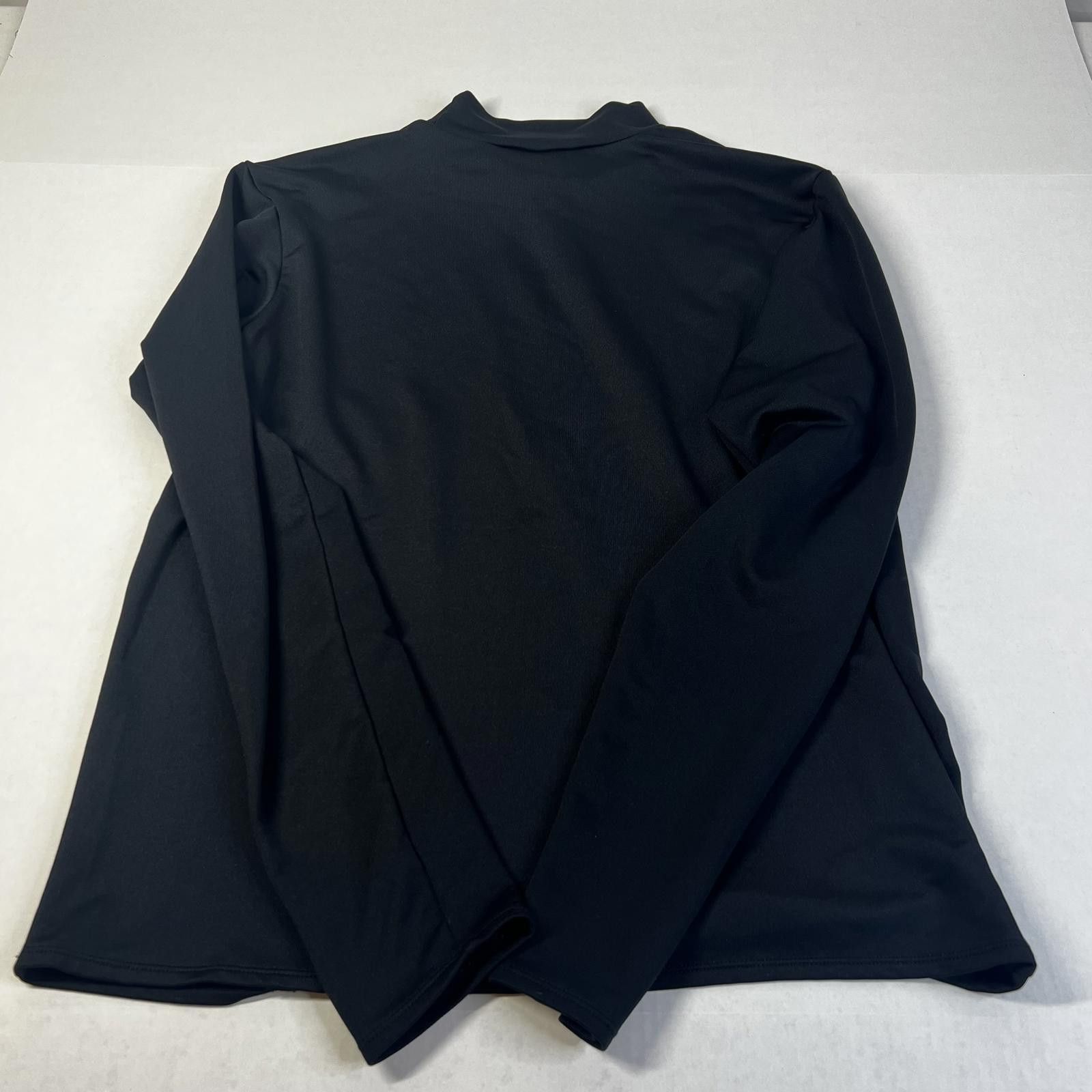 Reebok Rebook Men’s Performance Long Sleeve Black Pullover Size 2XL Size US XXL / EU 58 / 5 - 3 Thumbnail