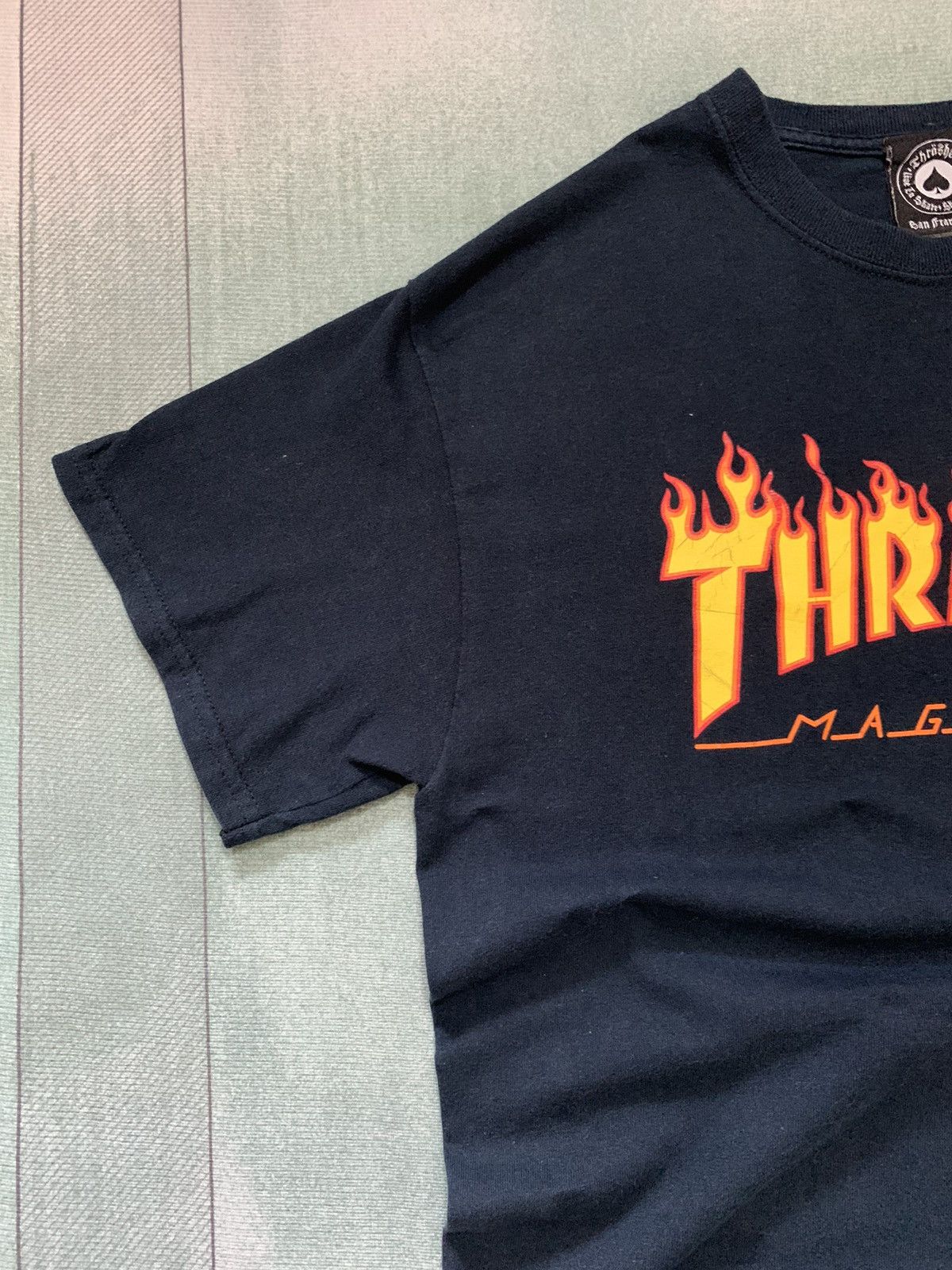 Thrasher Vintage Y2K Flame Thrasher MAGAZINE T shirt Size US M / EU 48-50 / 2 - 4 Thumbnail