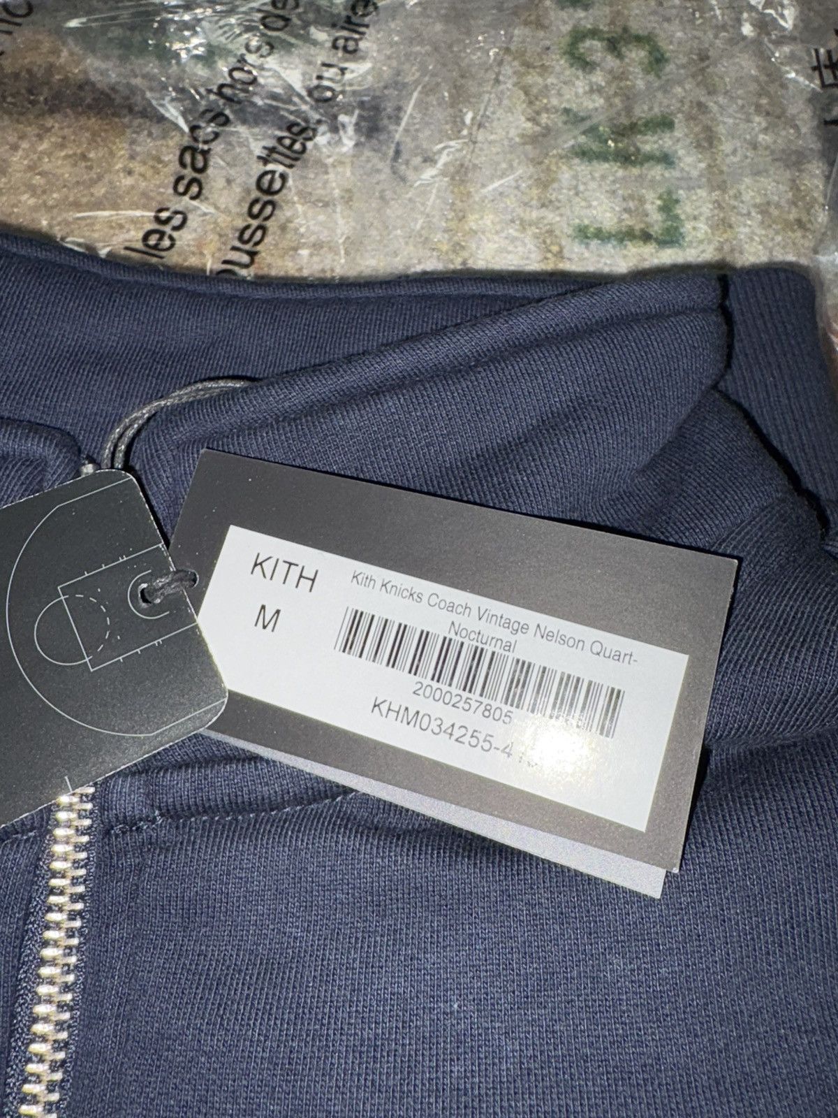 Kith × NBA Kith x New York Knicks Coach Vintage Nelson Quarter Zip Size US M / EU 48-50 / 2 - 5 Thumbnail