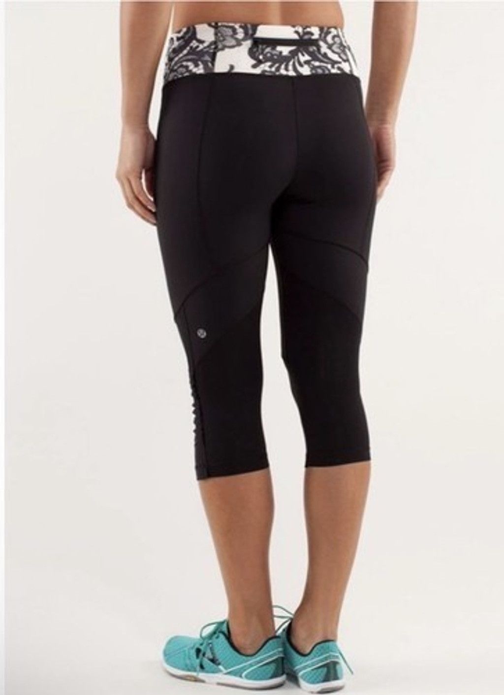 Lululemon Lululemon Laceoflage Cream Run For Your Life Pants Women 8 Size 30" / US 8 / IT 44 - 10 Thumbnail