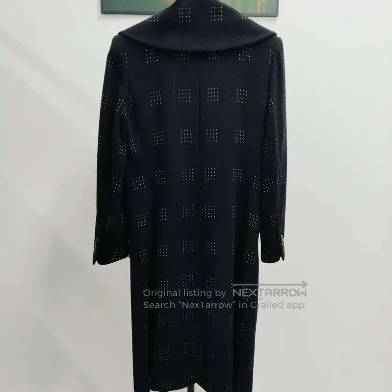 Givenchy Givenchy Women's Dark Blue Long Coat . Size L / US 10 / IT 46 - 2 Thumbnail