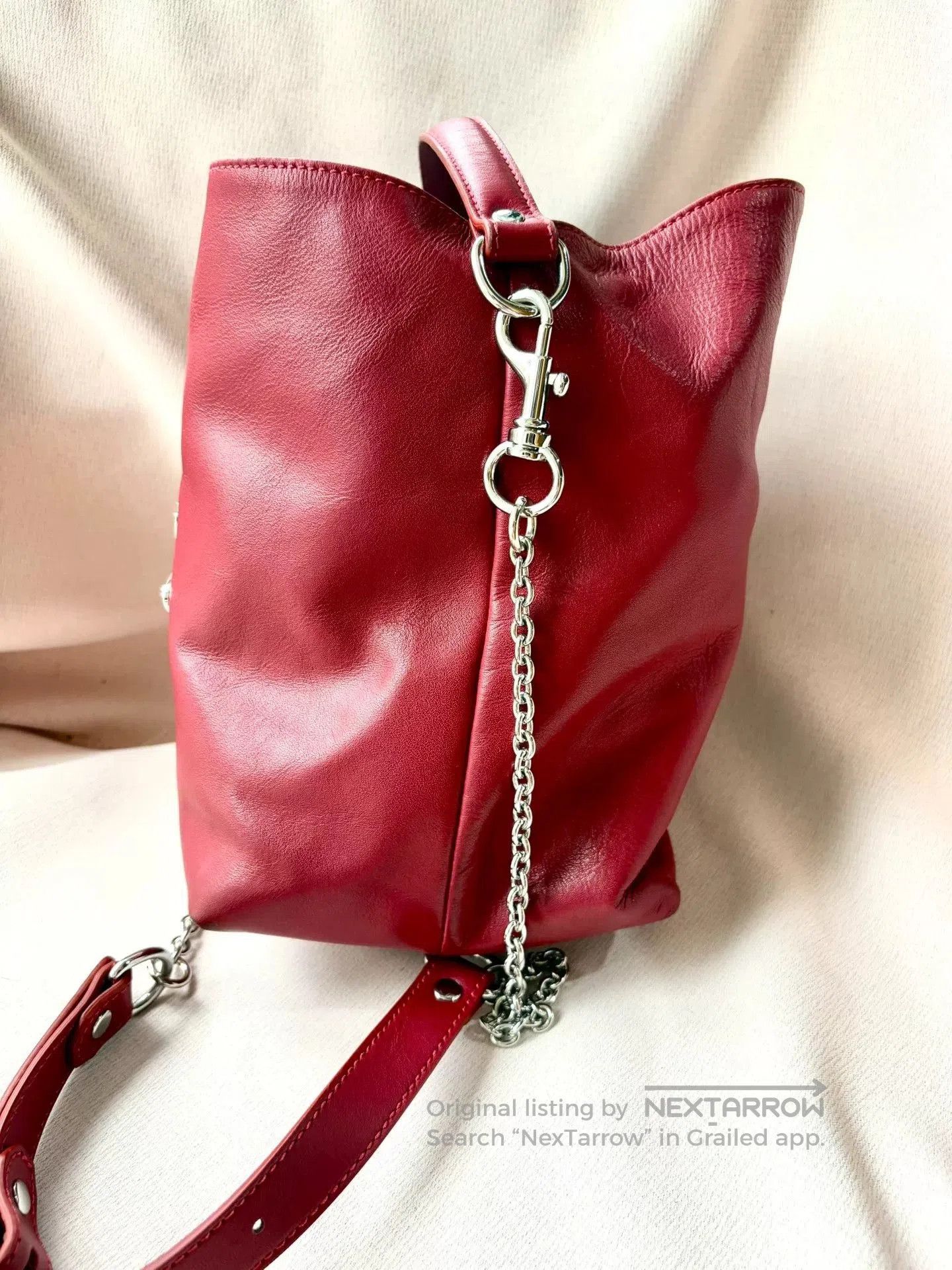 Vivienne Westwood Vivienne Westwood Red Saturn Bucket Crossbody. Size ONE SIZE - 3 Thumbnail