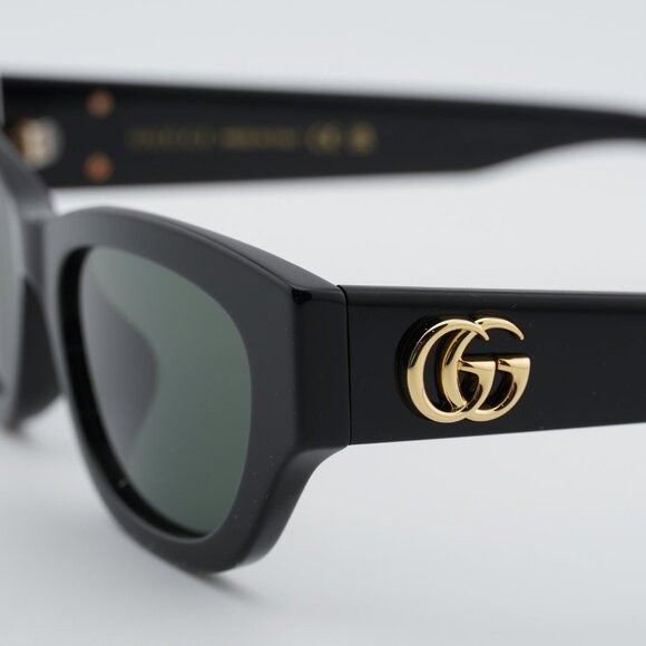 Gucci Gucci GG1954SA 001 Sunglasses Black Cat Eye Frame Size ONE SIZE - 8 Thumbnail