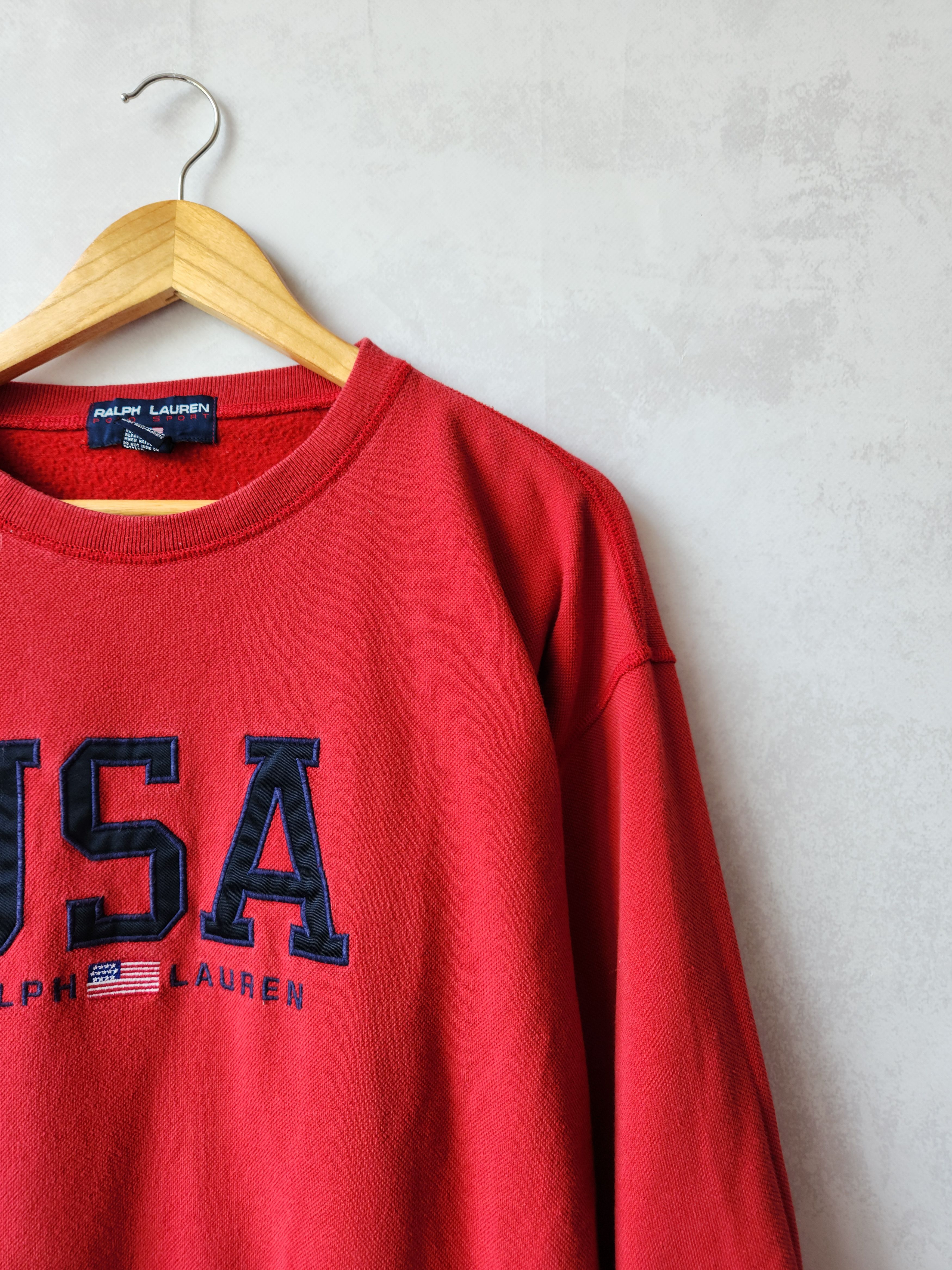 Polo Ralph Lauren Vintage Polo Ralph Lauren polo sport USA big logo Size US L / EU 52-54 / 3 - 5 Thumbnail