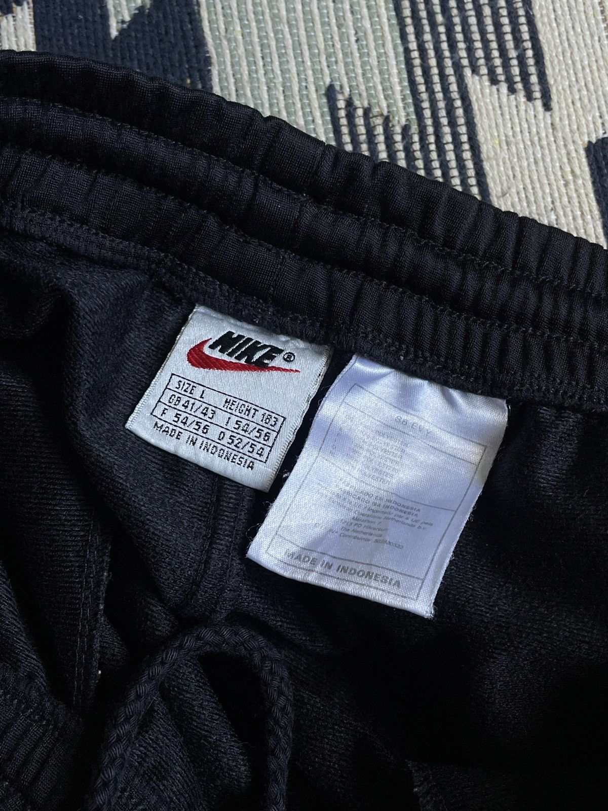 Nike × Vintage Vintage 90’s Nike Swoosh Drill Pants Size US 34 / EU 50 - 9 Thumbnail