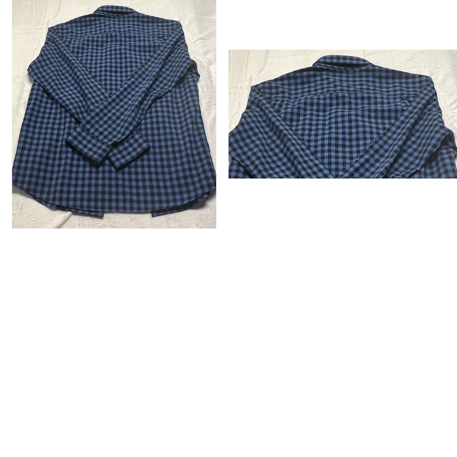 Vintage VINTAGE L.L. Bean Men’s Button Up Shirt Gingham Check 100% Cotton Blue M Size US M / EU 48-50 / 2 - 8 Thumbnail