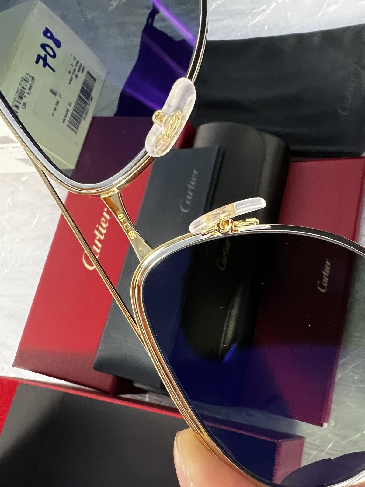 Cartier Cartier Sunglasses Size ONE SIZE - 2 Thumbnail