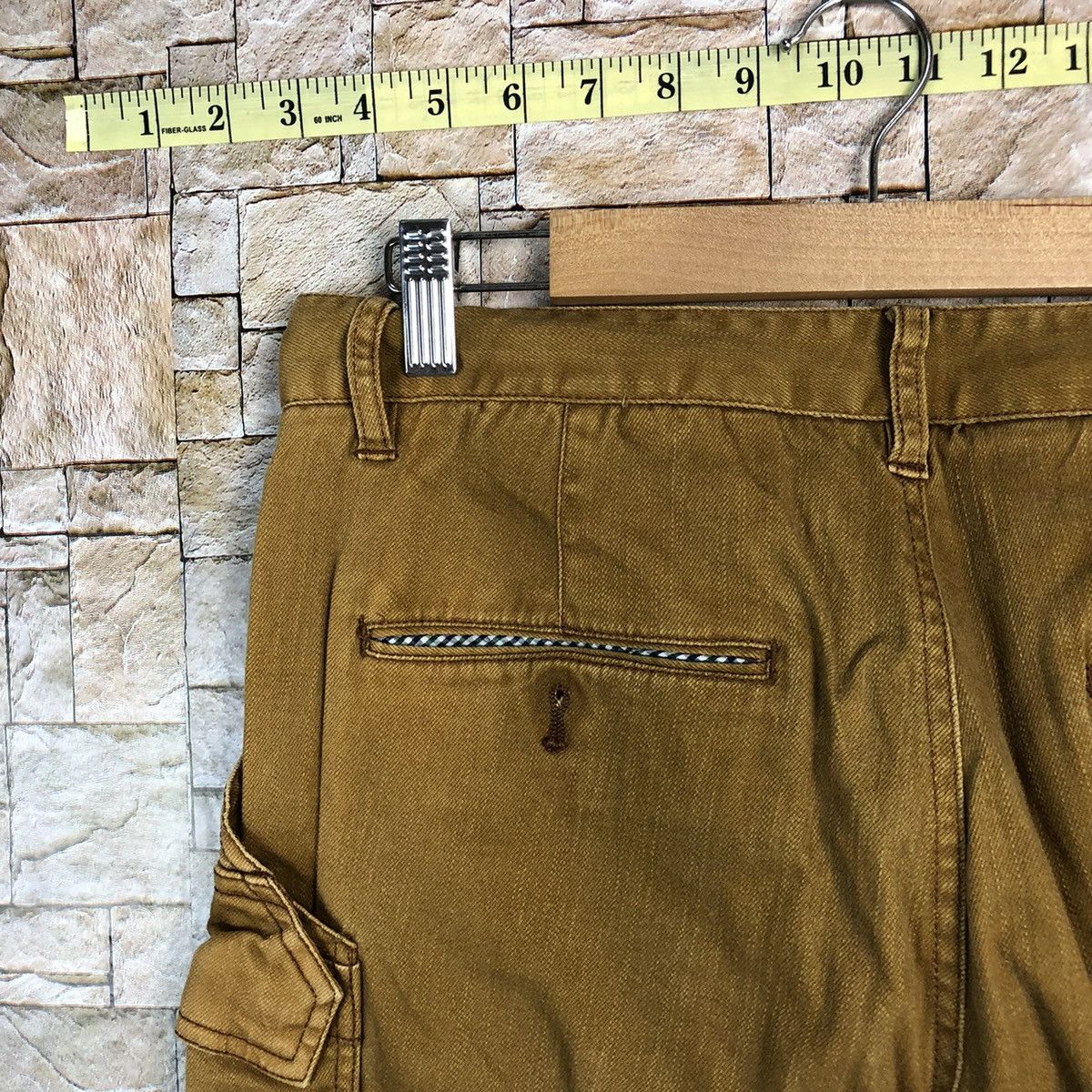 Japanese Brand Tkmixpice Brown utility Cargo big Multipocket Pants #A726 Size US 30 / EU 46 - 17 Thumbnail
